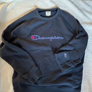Champion Men's Navy Sweater